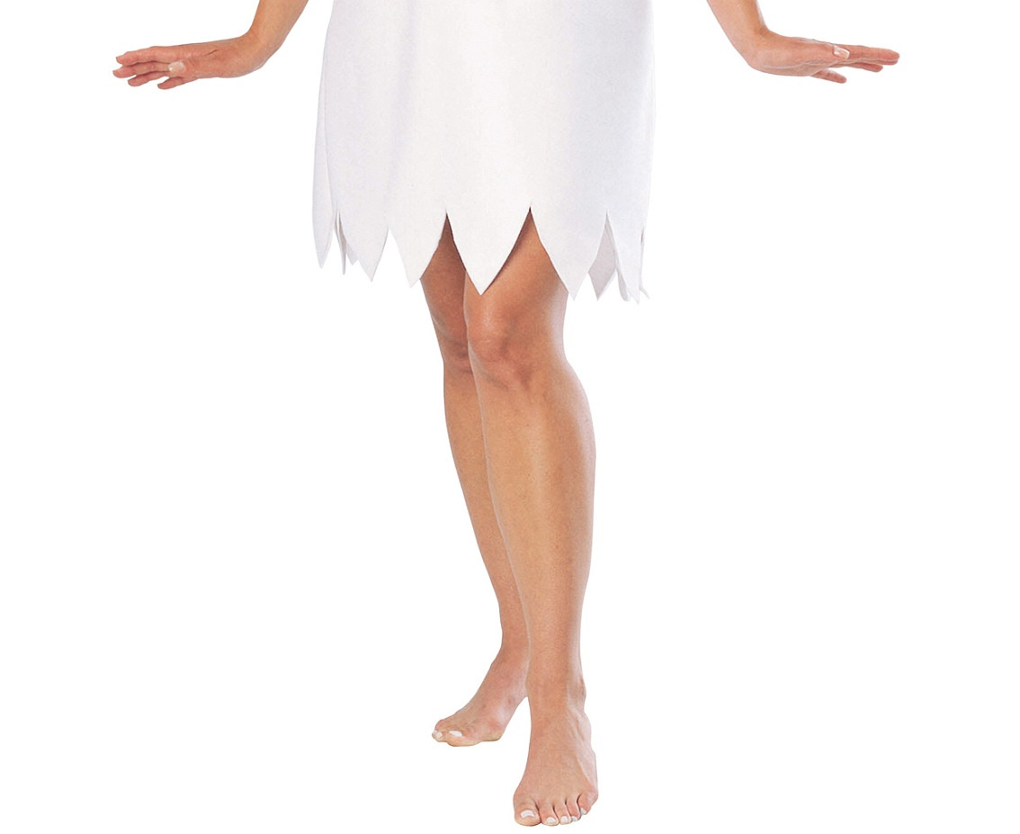Role play-set for adult Wilma Flinstone (dress, necklace and headpiece), one size